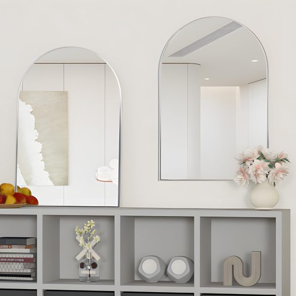 NEUWEABY Wall Mounted Mirror, Arched Wall Mirror for Bathroo... - Image 6