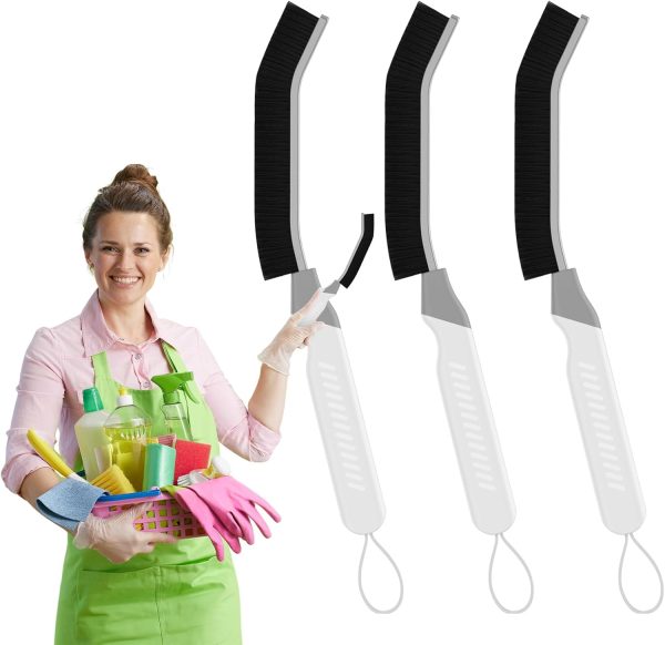 Cleangor Crevice Cleaning Brushes, Scrub Brush Tool for Hard...