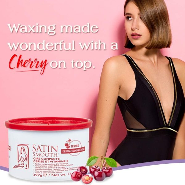 SATIN SMOOTH 14oz Luxury depilatory Waxes for Full Body & Fa... - Image 2