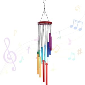 KIKISML Wind Chime, Classic Wind Chimes for Outdoor Indoor D...