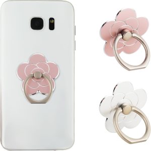 Sibba 2pcs Phone Ring Holder Kickstand Cellphone Flower Fing...
