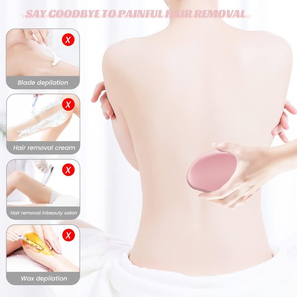 Fochst Crystal Hair Eraser for Women and Men, Reusable Cryst... - Image 6