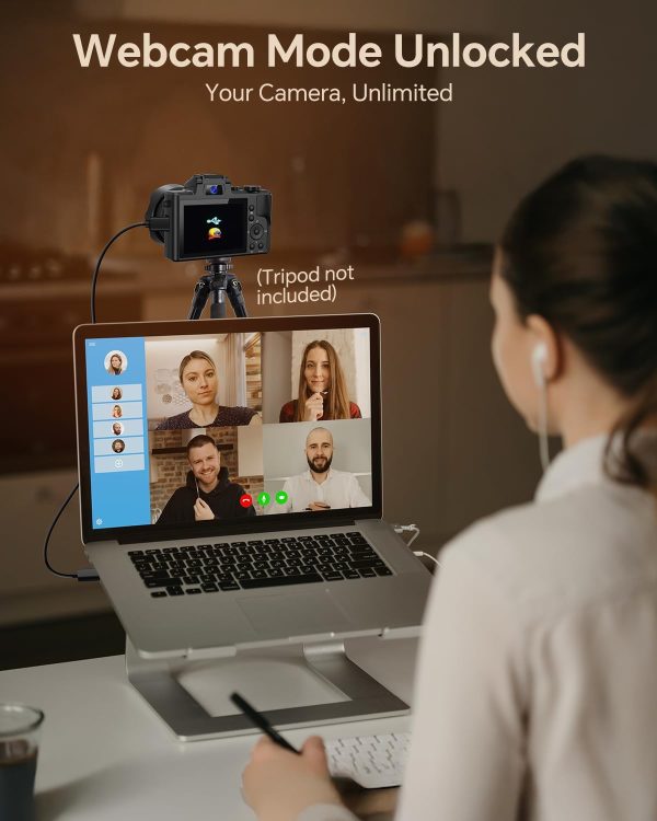 Fulealfly 8K Digital Camera for Photography, 88MP Autofocus ... - Image 7