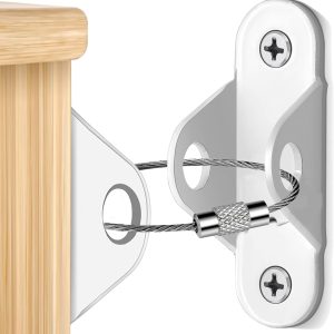 [UPGRADE 2.0] JIUDONE Furniture Anchors (12 Pack) for Baby P...