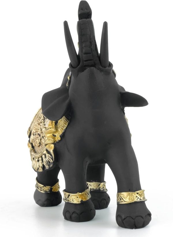 TRANSGOOD Lucky Elephant Statue Figurine Feng Shui Elephant ... - Image 6