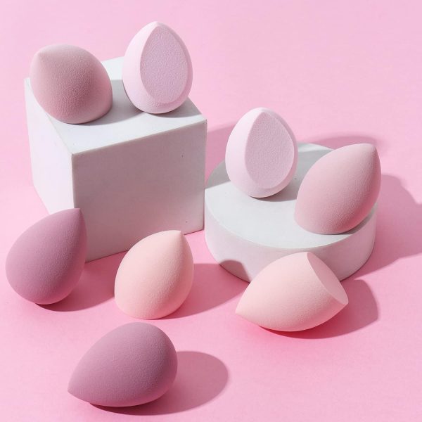 8 Pcs Makeup Sponges Blender Set Professional Beauty Sponge ... - Image 8