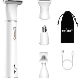 GURELAX Electric Razor for Women, 4 in 1 Face Shavers for Wo...