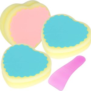 3 PCS Waxing Polishing Sponge Women Hair Removal Pad Depilat...