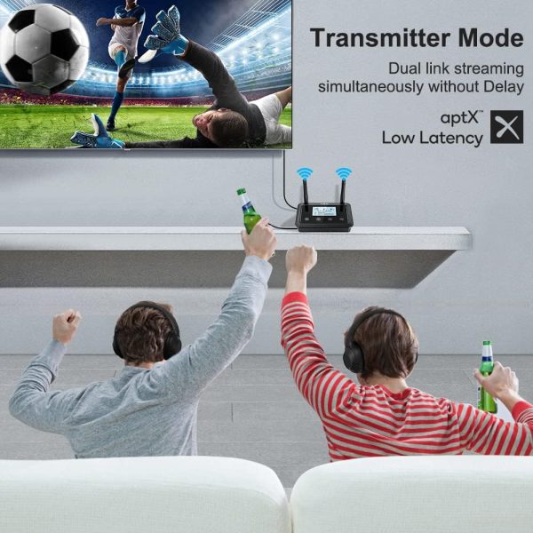 1Mii B03+ Bluetooth Transmitter Receiver for TV Home Stereo,... - Image 3