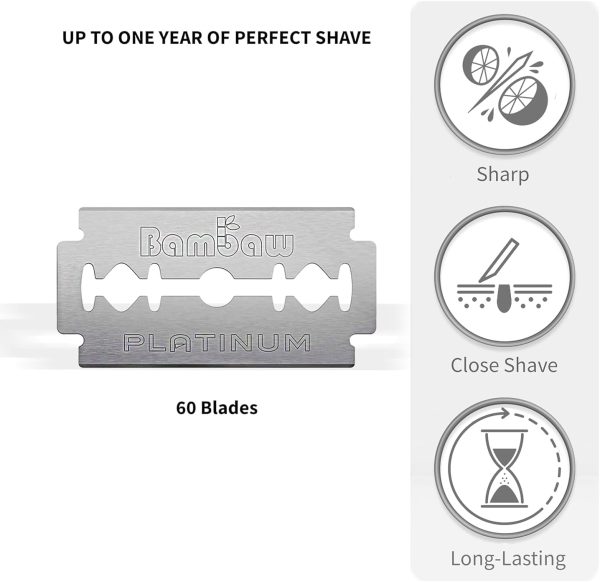 Bambaw – Double Edge Safety Razor Blades, Made of Swedish St... - Image 5