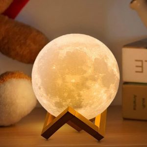 CPLA Moon Lamp Upgrade 128 Colors, 5.9inch/ 15cm 3D Night Li...
