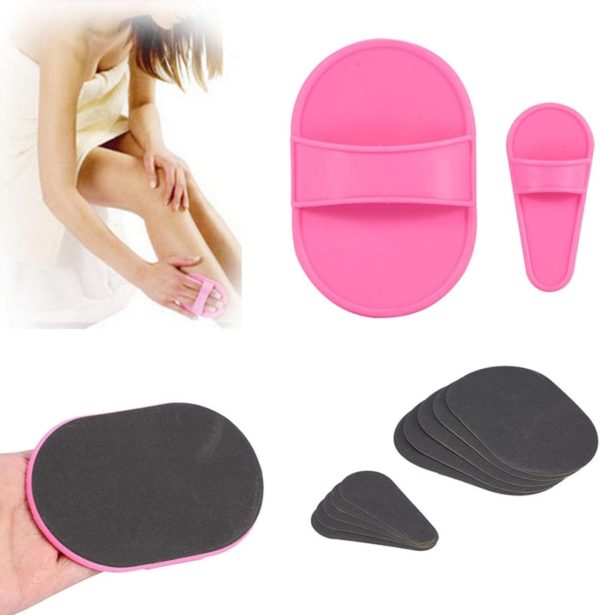 Facial Body Hair Removal Pad, Hair Removal Sanding Paper Abr... - Image 2