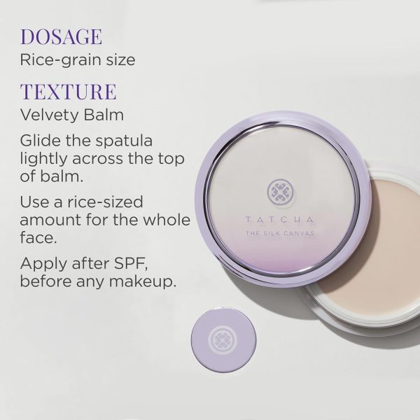 Tatcha The Silk Canvas | Velvety Makeup Perfecting Primer | ... - Image 4