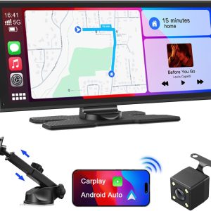 Avylet 9.26" Carplay Screen for Car, Portable Wireless Carpl...