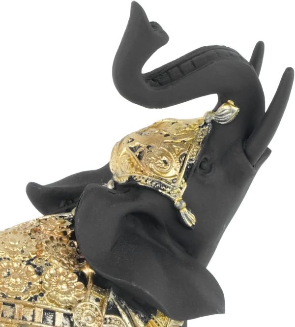 TRANSGOOD Lucky Elephant Statue Figurine Feng Shui Elephant ... - Image 5