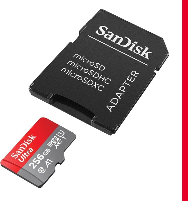 SanDisk 256GB Ultra microSDXC UHS-I Memory Card with Adapter... - Image 2