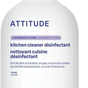 ATTITUDE Kitchen Disinfectant Cleaner, Kills 99.99% of Germs...
