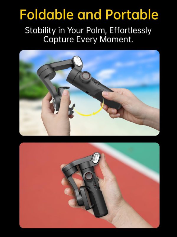 AOCHUAN 3-Axis Gimbal Stabilizer for Smartphone with RGB Mag... - Image 8