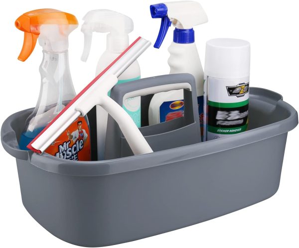KeFanta Cleaning Supplies Caddy, Household Tools Organizer w...