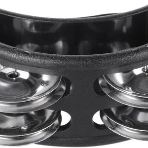 Foot Tambourine Percussion Musical Instrument with Double Ro...
