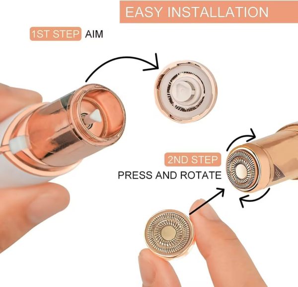 Replacement Heads for Flawless Facial Hair Remover, Gen 2 Re... - Image 7