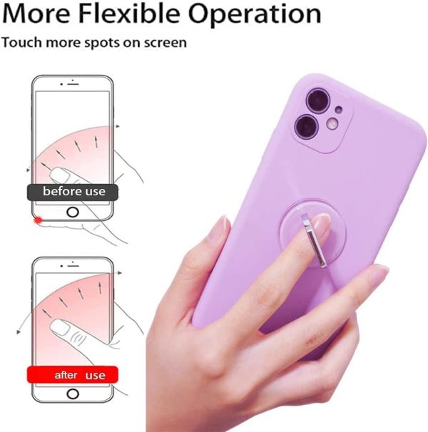 4Pcs Cell Phone Ring Holder, Transparent Finger Ring Holder,... - Image 4