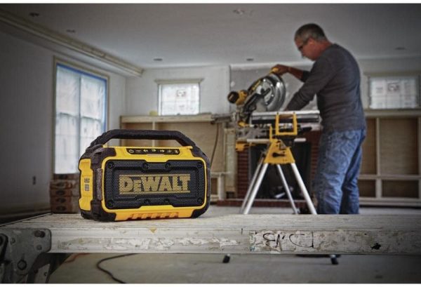 DEWALT 20V MAX* Bluetooth Speaker for Jobsite, Tool Only (DC... - Image 8