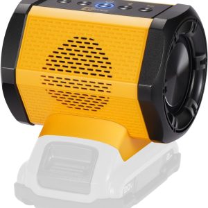 Bluetooth Speaker Fit for DeWALT 20v Max Battery with USB-A/...