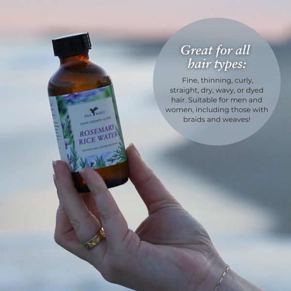 Baja Basics Rosemary Rice Water for Hair Care - Longsheng Ri... - Image 2