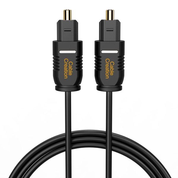 CableCreation Optical Digital Audio Cable, Thin Fiber Optic ...