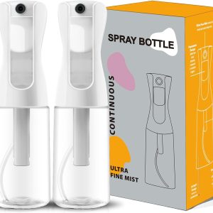 AMOYOX Spray Bottles for Hair 2Pack 200ml/6.8oz Empty Fine M...