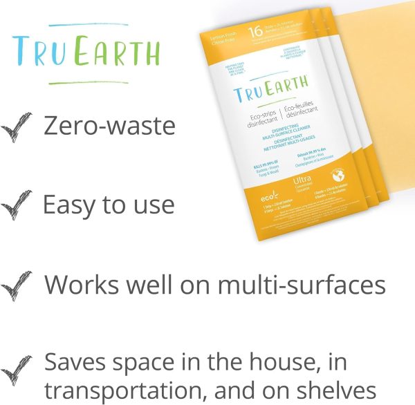 Tru Earth Multi-Surface Cleaner Eco-Strips | Plastic Jug-Fre... - Image 4