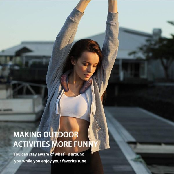 Oraolo Neckband Bluetooth Speakers, Wireless Wearable Speake... - Image 7