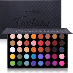 Pro Highly Pigmented Eyeshadow Palette, Natural Matte Shimme...