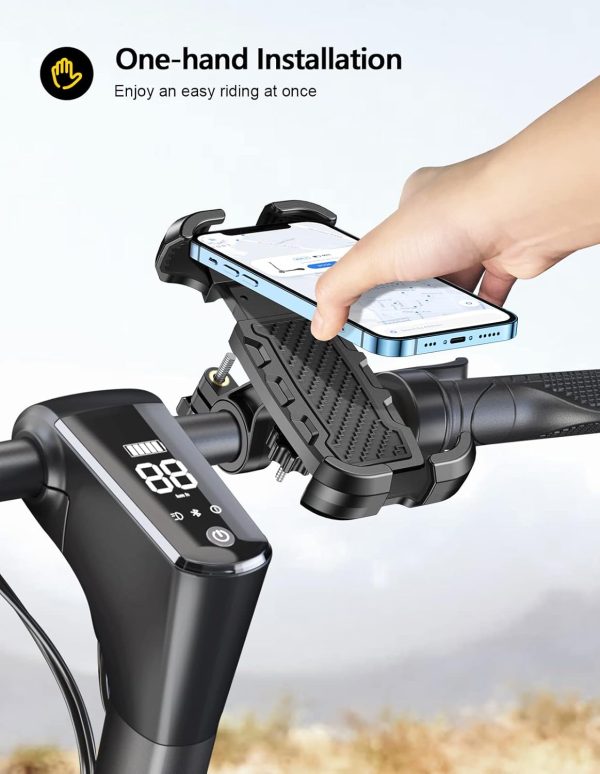Oldowl Bike Phone Mount, Upgrade [Never Fall Off] [0 Shake] ... - Image 3