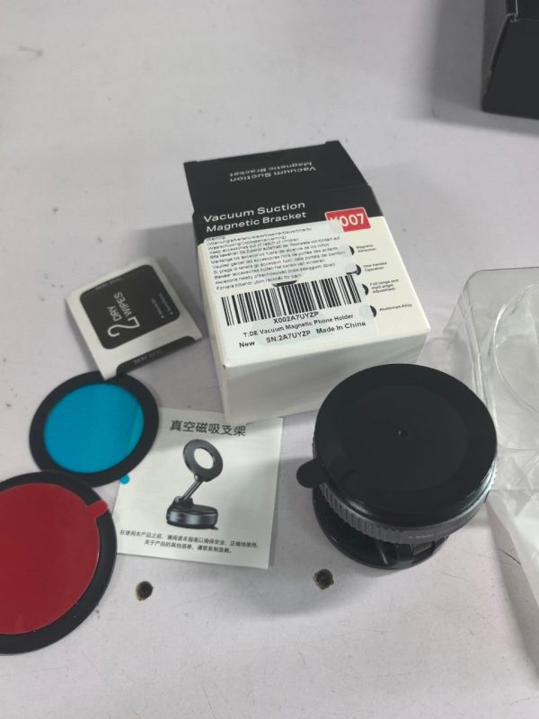 Vacuum Magnetic Suction Car Phone Holder, 360° Rotatable Fol... - Image 9