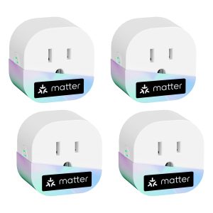 meross Matter Smart Plug Mini, Easy Setup, 100% Privacy Matt...