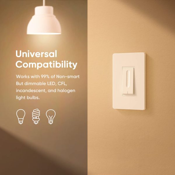 TREATLIFE Smart Dimmer Switch, Single-Pole Smart Switch for ... - Image 5
