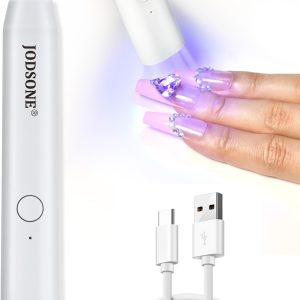 JODSONE Handheld U V Light for Gel Nails Portable Mini Nail ...