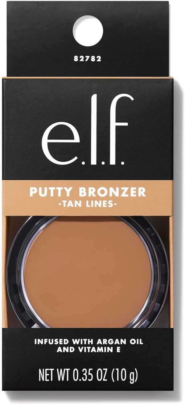 e.l.f. Cosmetics Putty Bronzer, Creamy & Highly Pigmented Fo... - Image 2