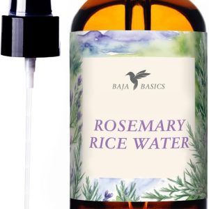 Baja Basics Rosemary Rice Water for Hair Care - Longsheng Ri...