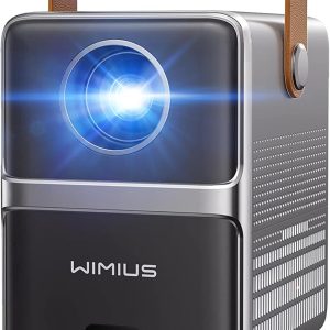 [Electric Focus] Mini Projector with 5G WiFi and Bluetooth, ...