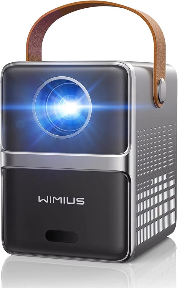 [Electric Focus] Mini Projector with 5G WiFi and Bluetooth, ...