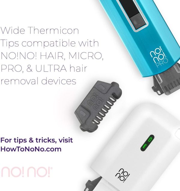 no!no! Thermicon Tip Refill Pack - Wide for Legs, Back, Arms... - Image 2