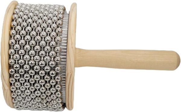 RsNifti Cabasa Wooden Percussion Instrument Hand Shaker Musi... - Image 2