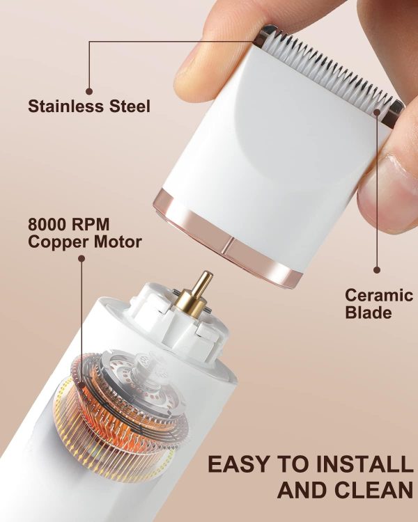 AREYZIN Bikini Trimmer Pubic Hair Trimmer for Women Legs Bik... - Image 7