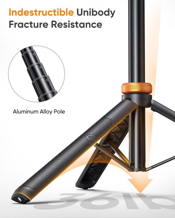 EUCOS 62" Phone Tripod, Tripod for iPhone & Selfie Stick Tri... - Image 2