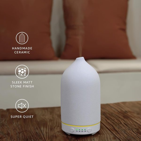 Gooamp 200ML Ceramic Diffuser,Aromatherapy Diffuser,Essentia... - Image 4