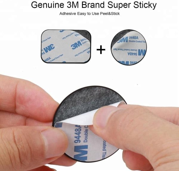 SALEX Replacement Metal Plates Set for Magnetic Car Phone Ho... - Image 3