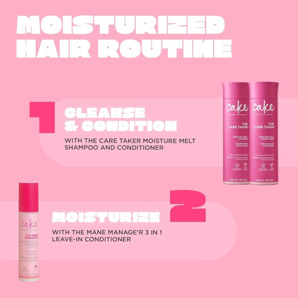Cake Beauty Leave in Conditioner, The Mane Manager, Moisturi... - Image 5